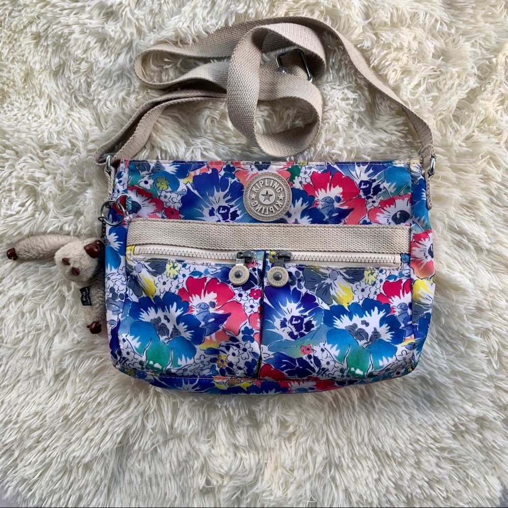 Kipling Floral Crossbody